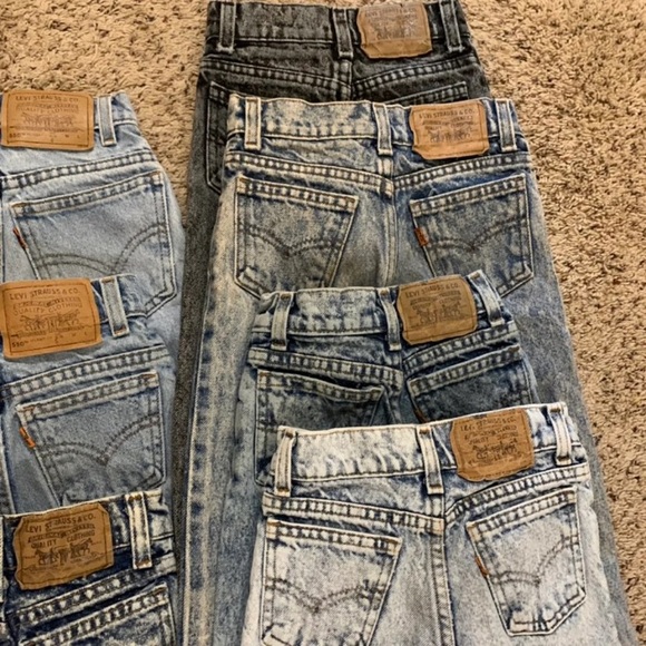 9 pair vintage Levi’s jeans and shorts - Picture 4 of 9